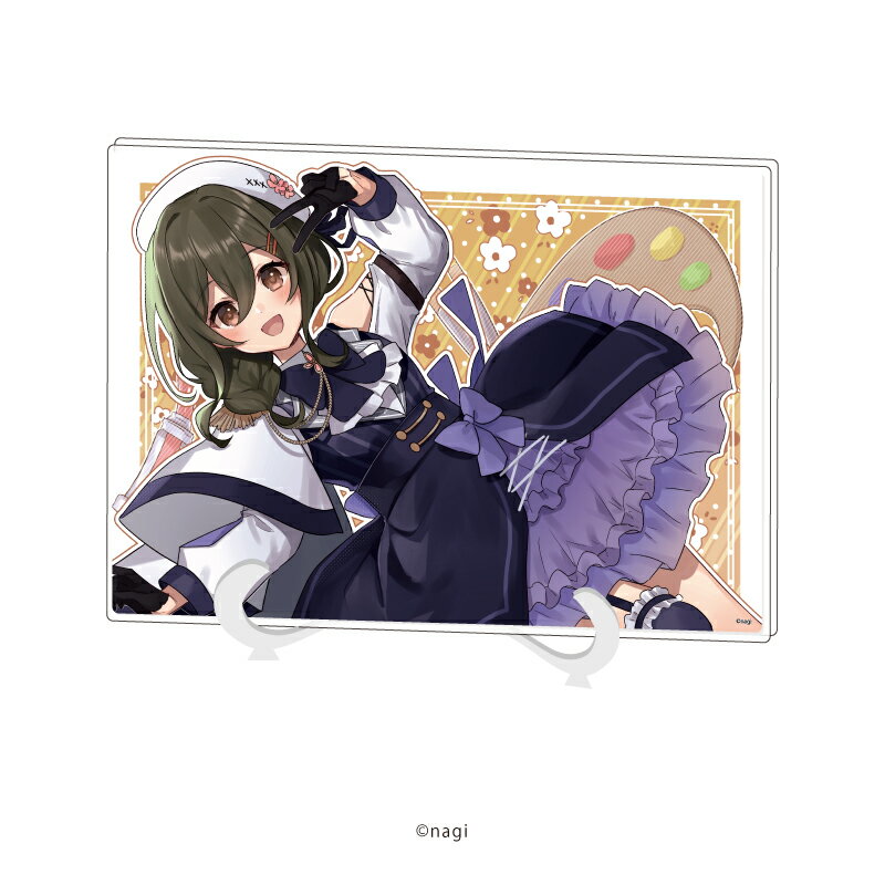 アクリルアートボード(A5サイズ)「ナギ」01/ピース(公式イラスト)【グッズ】