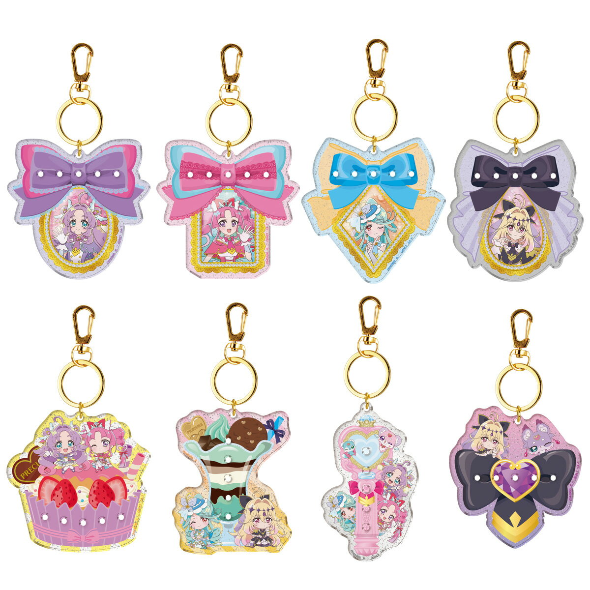 『名探偵プリキュア！』 パチパチプリキュアデコネーム (BOX) (食玩)