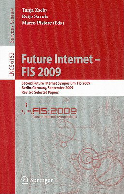 This book constitutes the proceedings of the Second Future Internet Symposium, held in Berlin, Germany in September 2009. The ten papers accepted for presentation were carefully reviewed and selected from many submissions.The included papers propose novel ideas and results related to the Future Internet infrastructure and its virtualization, the Internet of services and of things, the problem of accessing the resources available on the Future Internet, the applications that will be available in the Future Internet.