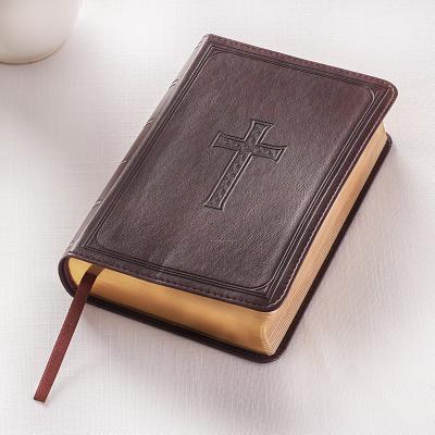 KJV Compact Large Print Lux-Leather DK Brown KJV COMPACT LP LUX-LEATHER DK [ ー ]