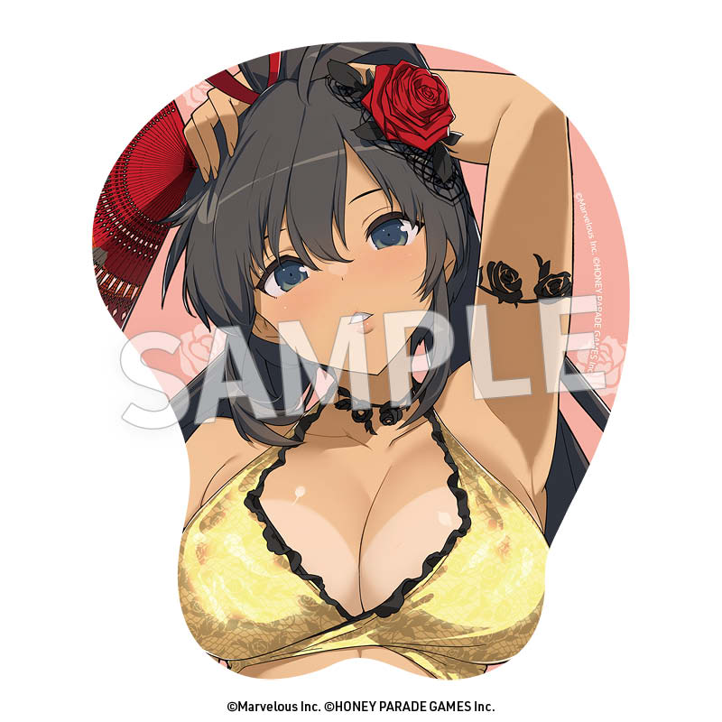 閃乱カグラ　立体マウスパッド 焔（フラメンコ風水着）