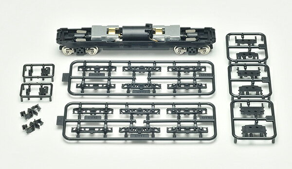 製品仕様 
・軸距約15.4mm 台車間距離約73.4mm 車輪径5.6mm
・全軸集電（ゴムタイヤ付）
・両台車駆動方式
・フライホイール搭載
・銀車輪
・ミニカーブレール（C140）対応

付属品 
・黒色台車枠3種（DT10・DT11・DT12）
・床下スペーサー
・アーノルドカプラーユニット
・カプラースペーサー

・ホビー系商品についての諸注意
メーカー都合により発売の大幅な延期が発生する可能性がございます。
予約商品についてはメーカーから順次入荷次第の発送となります。メーカー公表の発売日とは異なる場合がございますのでご了承ください。【対象年齢】：15歳以上