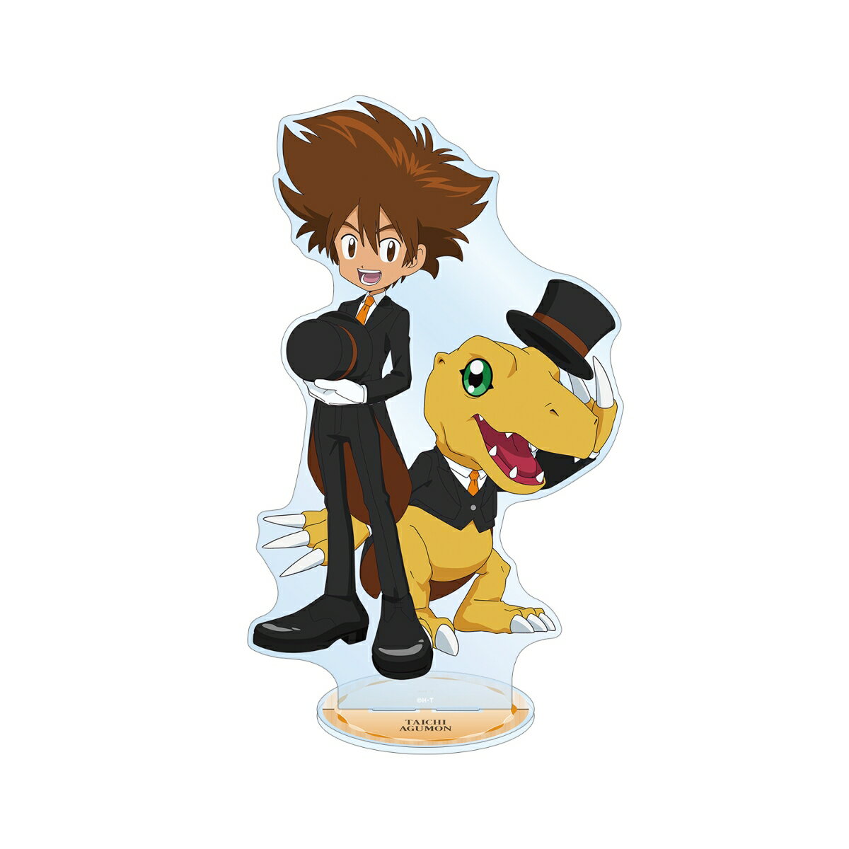 デジモンアドベンチャー描き下ろし 八神太一&アグモン メイド&執事ver. 特大アクリルスタンド