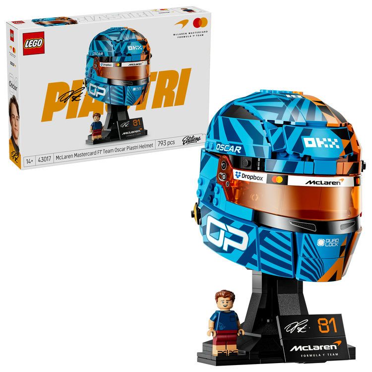 レゴ(LEGO) エディション McLaren Mastercard F1(R) Team オスカー・ピアストリのヘルメット 43017 おもちゃ 玩具 プレゼント 14歳 15歳 16歳