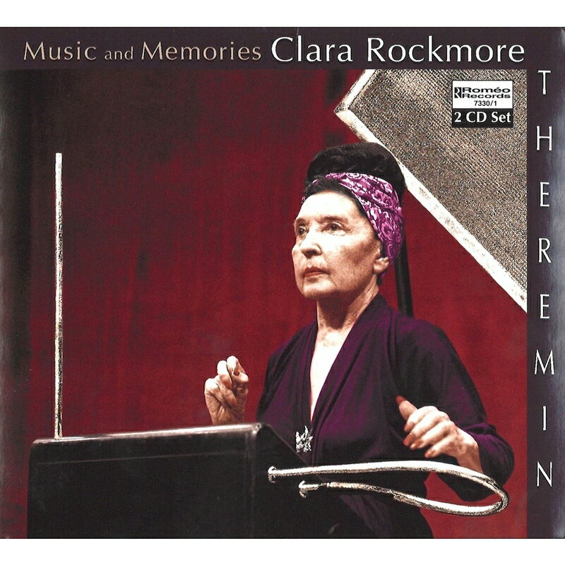 【輸入盤】『ミュージック＆メモリーズ〜フランク：ヴァイオリン・ソナタ全曲、他』 クララ・ロックモア（テルミン）（2CD）