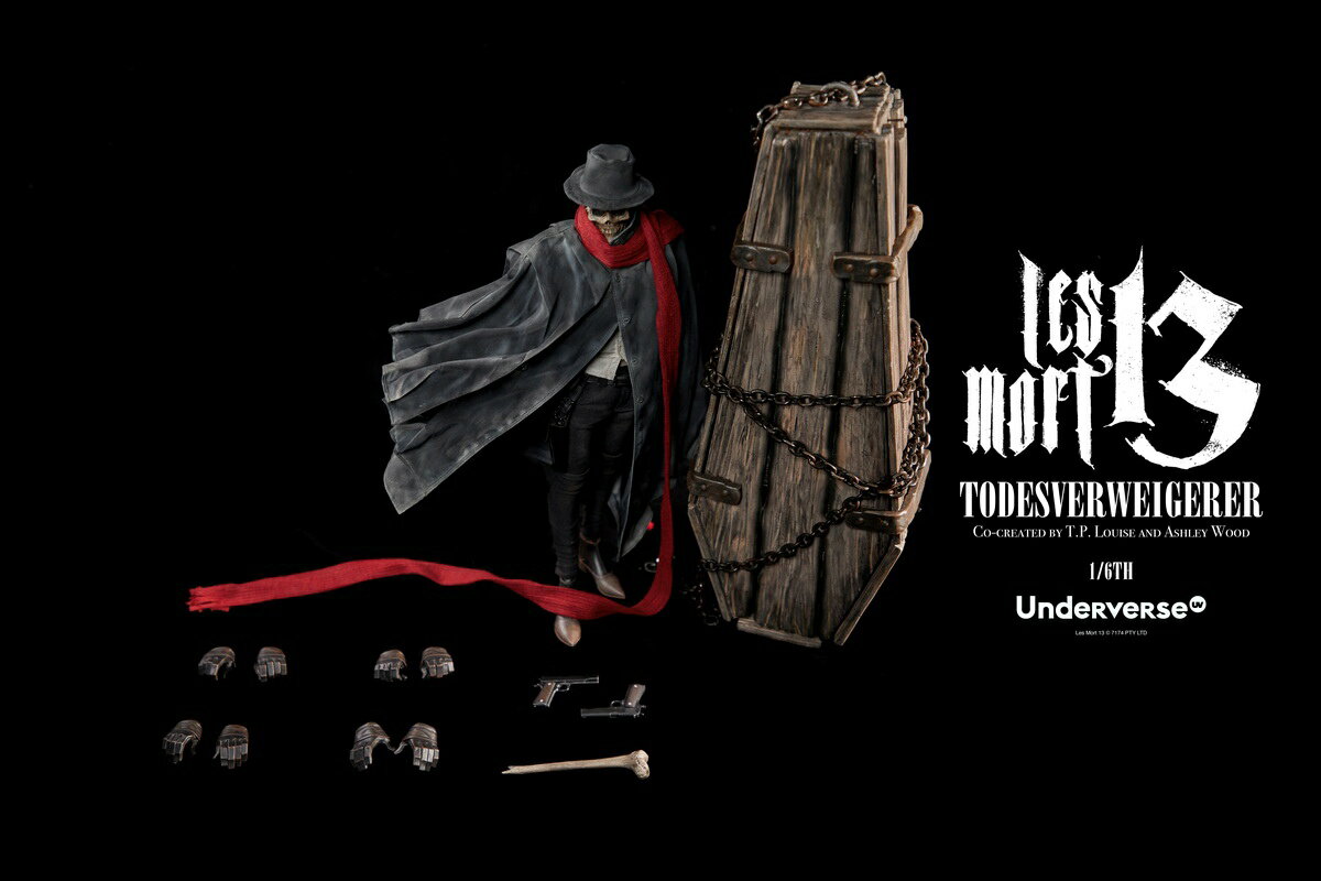 Underverse 1/6 collectible action figure LES MORT 13 【UV202407】 (塗装済み可動フィギュア)