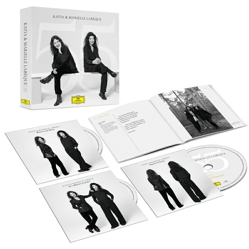 【輸入盤】『55』　カティア・ラベック、マリエル・ラベック（3CD）