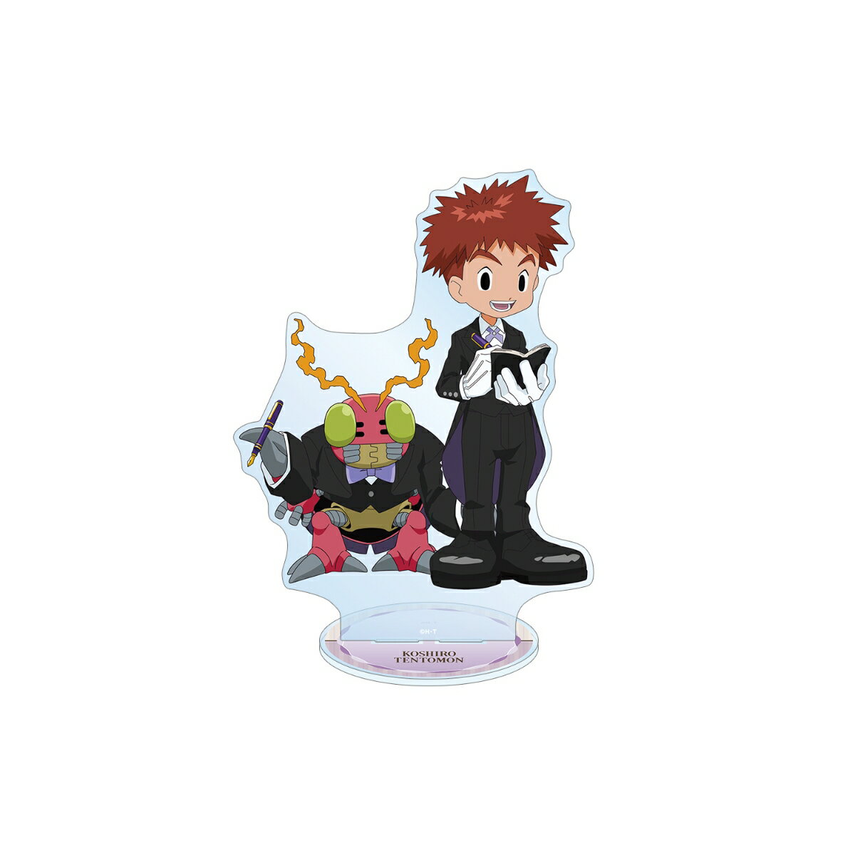 デジモンアドベンチャー描き下ろし 泉光子郎&テントモン メイド&執事ver. 特大アクリルスタンド
