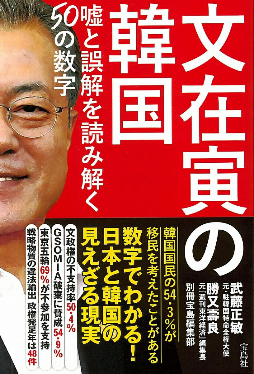 文在寅の韓国 嘘と誤解を読み解く50の数字 [ 武藤正敏