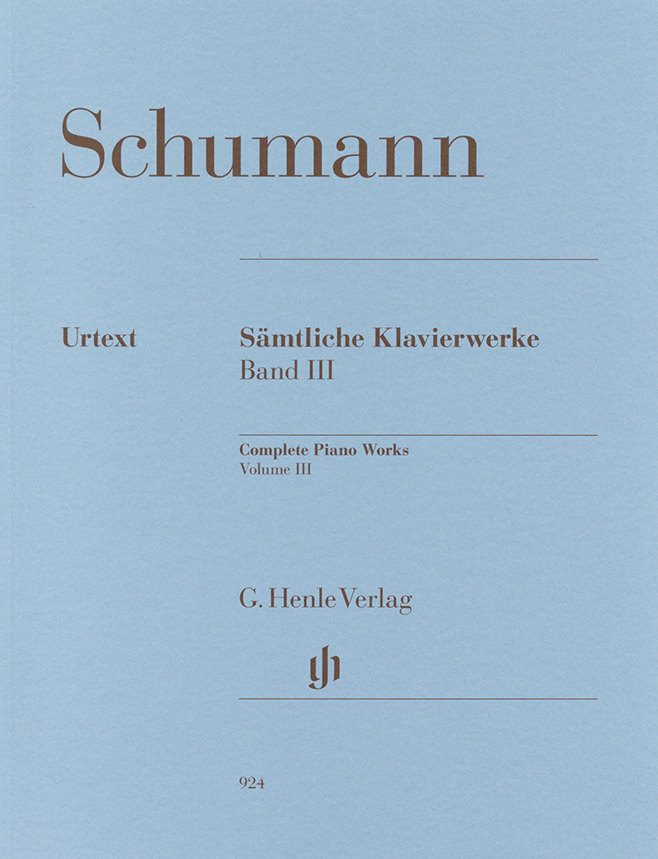 【輸入楽譜】シューマン, Robert: ピアノ作品集 第3巻: Op.13 - Op.16/原典版/Herttrich編/Lampe & Theopold運指