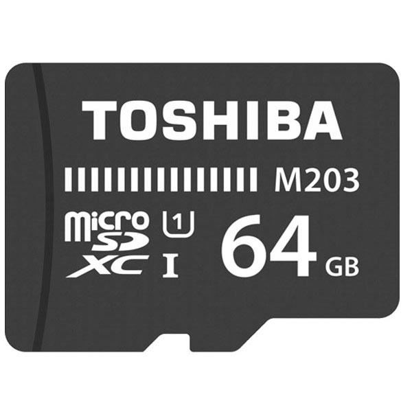 【お買い物マラソン期間限定価格】TOSHIBA Micro SD UHS1 Class10 64GB THN-M203K0640A4