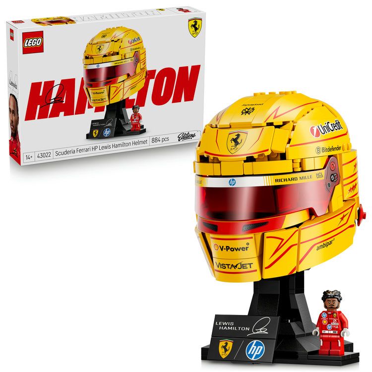 レゴ(LEGO) エディション SCUDERIA FERRARI HP ルイス・ハミルトンのヘルメット 43022 おもちゃ 玩具 プレゼント 14歳 15歳 16歳