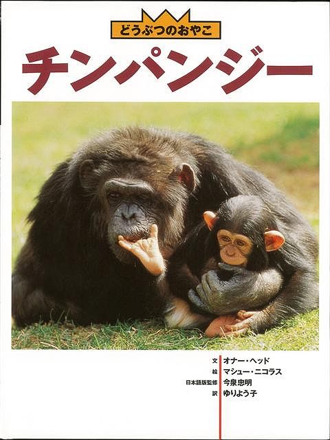 【バーゲン本】チンパンジーーどうぶつのおやこ
