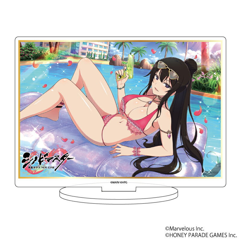 キャラアクリルフィギュア「シノビマスター 閃乱カグラ NEW LINK」67/神楽(公式イラスト)【グッズ】