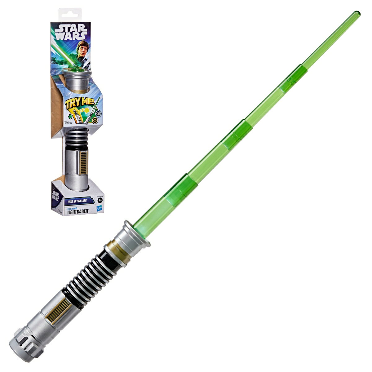 ハズブロ（Hasbro）STAR WARS スター・ウォーズ エレクトロニック ライトセーバー ルーク・スカイウォーカー コスチューム 緑のライトセーバー 男の子＆女の子向け 対象年齢4才以上 G2706 正規品