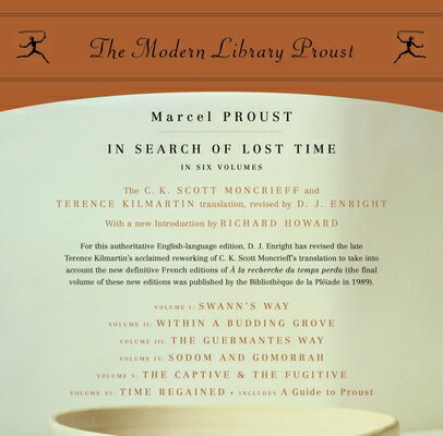 In Search of Lost Time BOXED-IN SEARCH OF LOST TIM 6V （Modern Library Classics） [ Marcel Proust ]