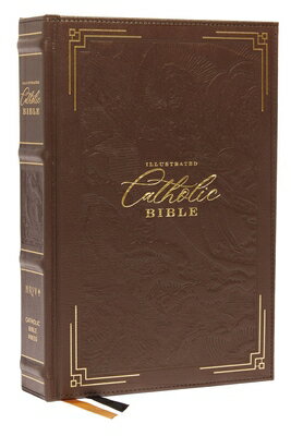Nrsvce, Illustrated Catholic Bible, Leather Over Board, Comfort Print: Holy Bible NRSVCE ILLUS CATH BIBLE LEATHE [ Catholic Bible Press ]