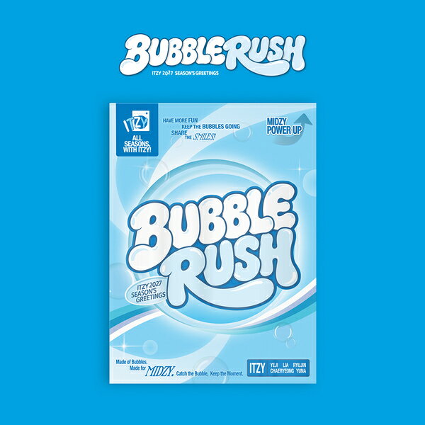 【先着特典】ITZY 2027 Season's Greetings [BUBBLE RUSH] ［CALENDAR+GOODS］(フォトカード1セット（5枚）)
