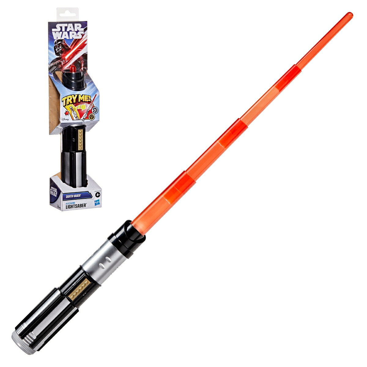 ハズブロ（Hasbro）STAR WARS スター・ウォーズ エレクトロニック ライトセーバー ダース・ベイダー コスチューム 赤いライトセーバー 男の子＆女の子向け 対象年齢4才以上 G2705 正規品