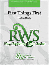 All - 【輸入楽譜】ヘフレ, Heather: First Things First: スコアとパート譜セット [ ヘフレ, Heather ]
