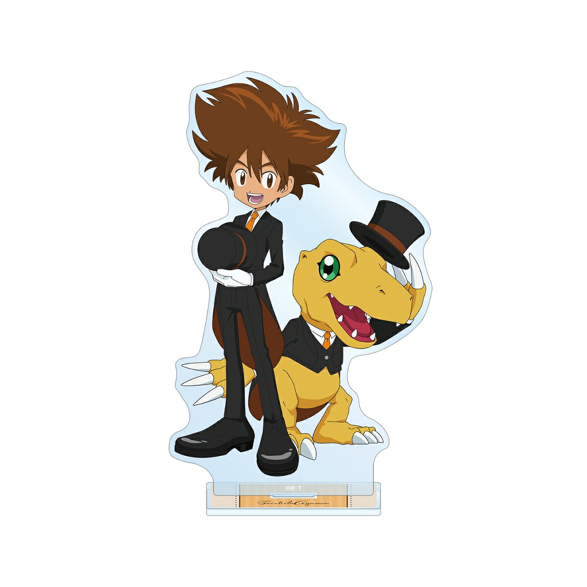 デジモンアドベンチャー描き下ろし 八神太一&アグモン メイド&執事ver. BIGアクリルスタンド