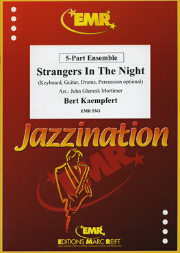 【輸入楽譜】ケンプフェルト, Bert: 夜のストレンジャー(フレックス編成版)/モーティマー編曲: スコアとパート譜セット