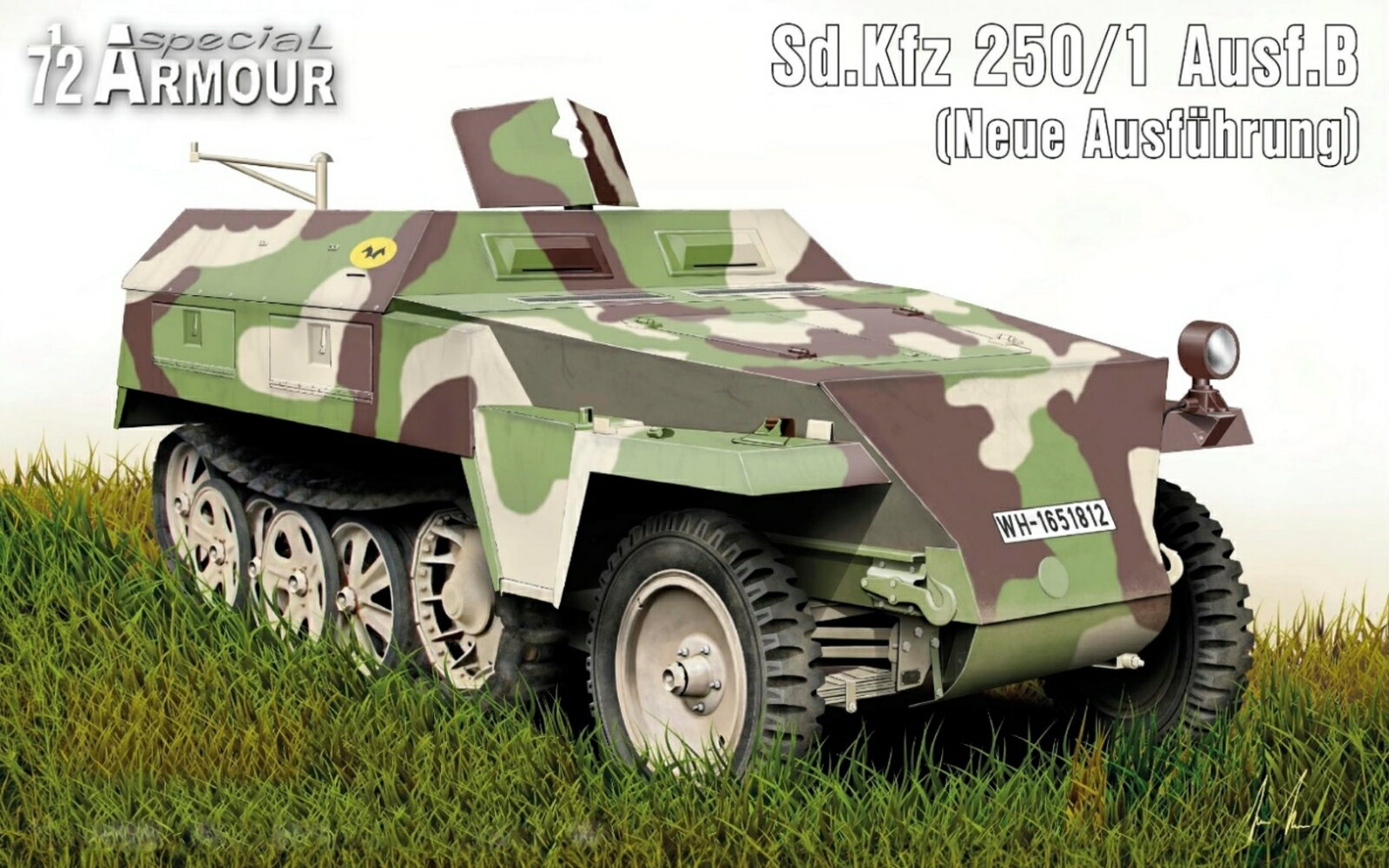 1/72 Sd.Kfz. 250/1 B型 【SPHSA72005】 (プラモデル)
