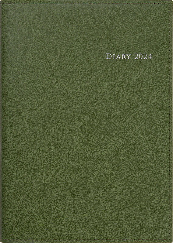 2024年　手帳　4月始まり　No.966　デスクダイアリー カジュアル 6　　[モスグリーン]高橋書店　　　ウィークリー