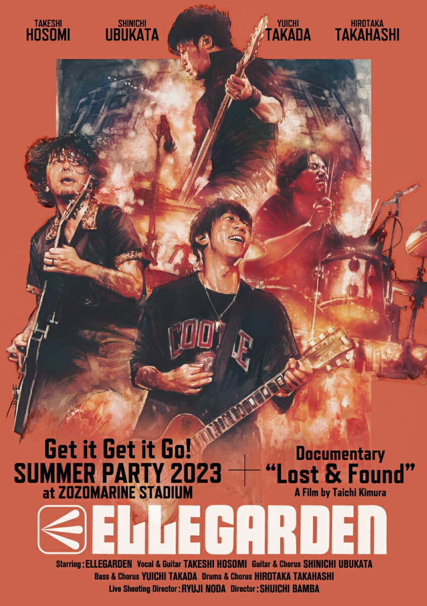 「Get it Get it Go! SUMMER PARTY 2023 at ZOZOMARINE STADIUM」 + 「ELLEGARDEN : Lost ＆ Found」【Blu-ray】