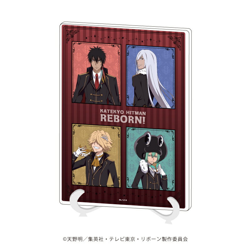 アクリルアートボード(A5サイズ)「家庭教師ヒットマンREBORN!」23/コマ割りデザイン(描き下ろしイラスト)【グッズ】