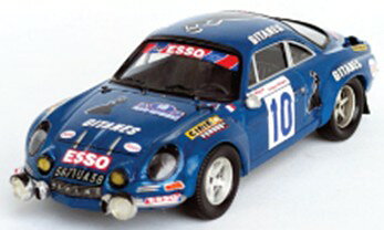 トロフュー 1/43 アルピーヌ ルノー A110 1976年 アクロポリスラリー #10 Bob Neyret/Evelyne Vanoni 【RRgr16】 (ミニカー)
