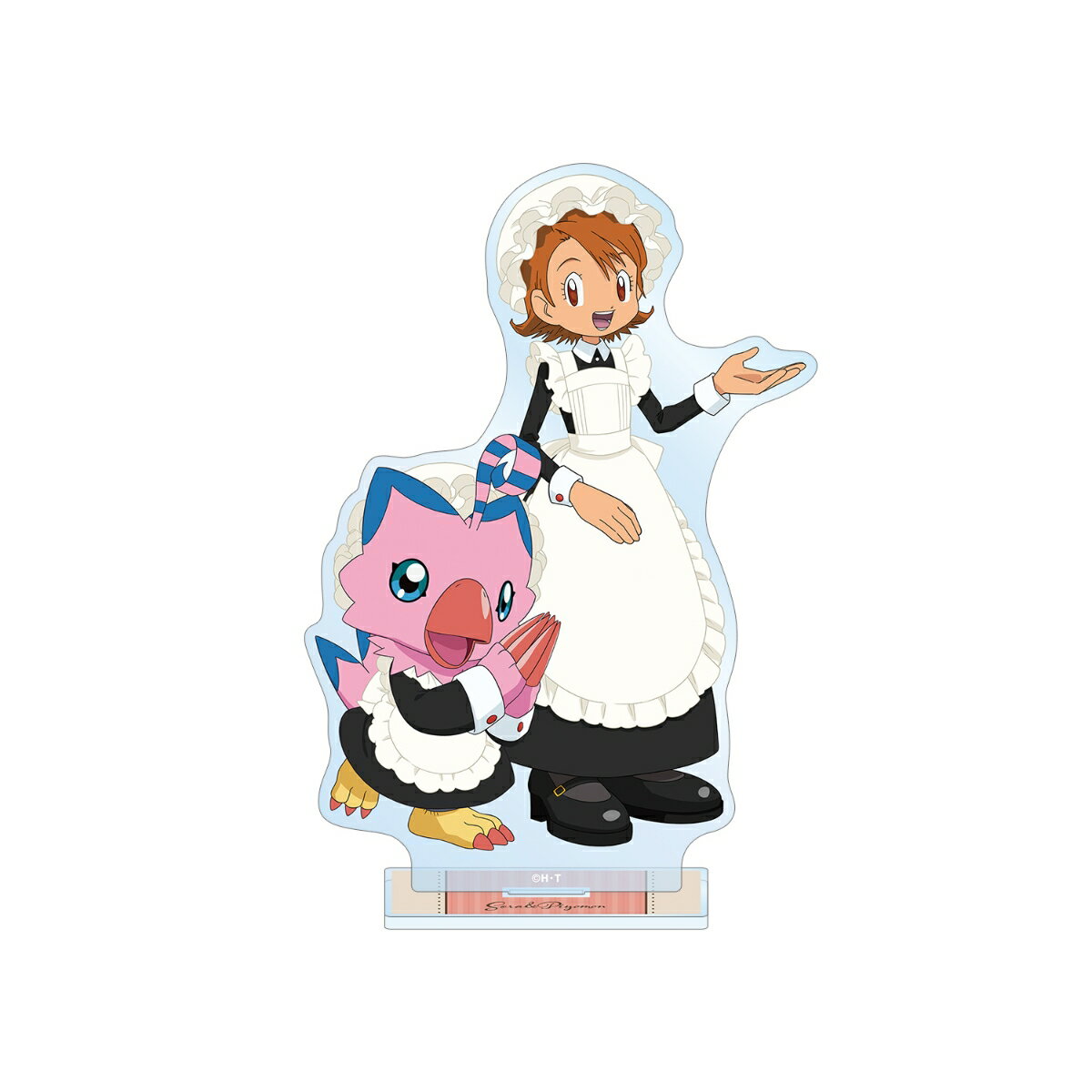 デジモンアドベンチャー描き下ろし 武之内空&ピヨモン メイド&執事ver. BIGアクリルスタンド