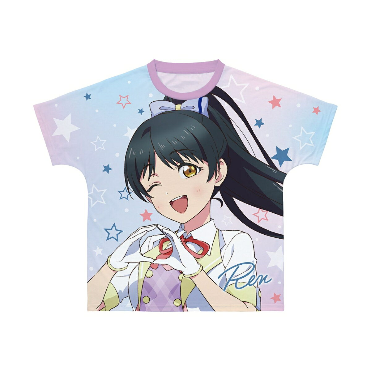 ラブライブ！スーパースター!!描き下ろし 葉月 恋 MIRACLE NEW STORY ver. フルグラフィックTシャツユニセックス(サイズ/XXXL)