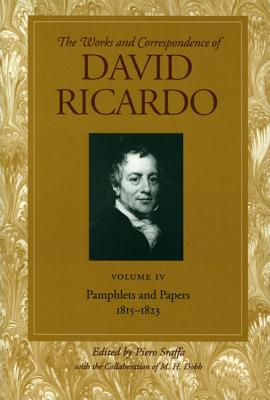 This volume contains a collection of assorted short essays written for publication in the latter part of David Ricardo's life from 1815 to 1823. These essays include: An Essay on the Influence of a low Price of Corn on the Profits of Stock (1815), Proposals for the Economical and Secure Currency (1816), Funding System (1820), On Protection to Agriculture (1822), and Plan for the Establishment of a National Bank.The entire series includes: Volume 1 "On the Principles of Political Economy and Taxation"
Volume 2 "Notes on Malthus's Principles of Political Economy"
Volume 3 "Pamphlets and Papers 1809-1811 "
Volume 4 "Pamphlets and Papers 1815-1823"
Volume 5 "Speeches and Evidence"
Volume 6 "Letters 1810-1815"
Volume 7 "Letters 1816-1818"
Volume 8 "Letters 1819-1821"
Volume 9 "Letters 1821-1823"
Volume 10 "Biographical Miscellany"
Volume 11 "General Index