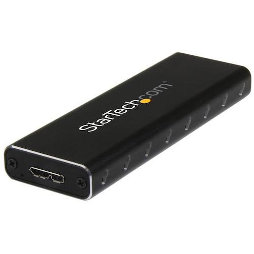 USB 3.0接続M.2 SATA SSDケース UASP対応