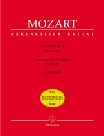 【輸入楽譜】モーツァルト, Wolfgang Amadeus: 幻想曲 ニ短調 KV 397(385g)/原典版/Plath & Kirschnereit編