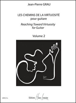 【輸入楽譜】グロー, Jean-Pierre: ギターのための上級練習曲 第2巻