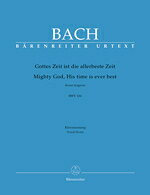 【輸入楽譜】バッハ, Johann Sebastian: カンタータ 第106番「神の時は最上の時なり」 BWV 106(独語・英語)/原典版/樋口編
