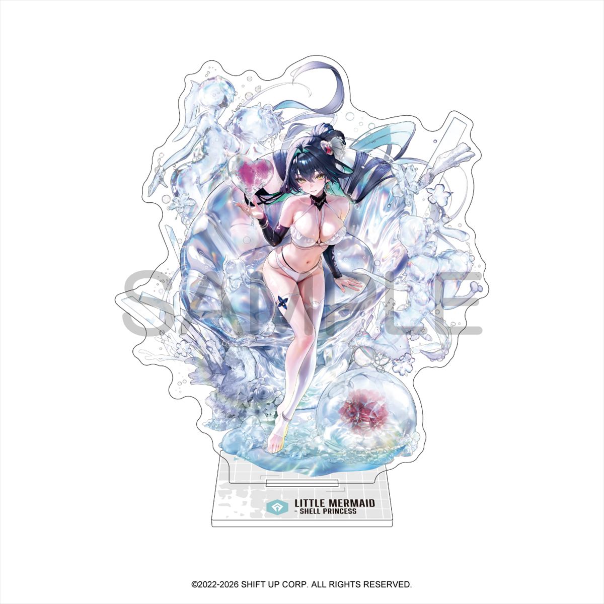 勝利の女神:NIKKE アクリルスタンド リトルマーメイド - シェルプリンセス
