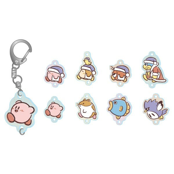 星のカービィ プププ・フレンズ つながるアクリルキーホルダー【1BOX 8パック入り】