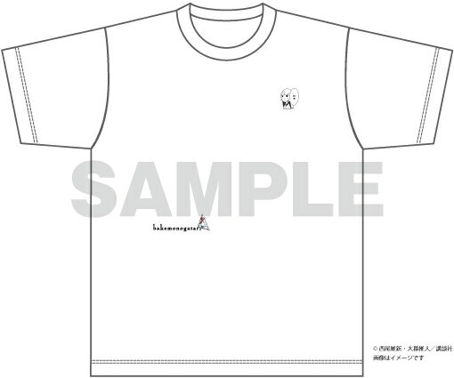 【楽天ブックス限定グッズ】週マガネットショップ 化物語 Tシャツ（Sサイズ）