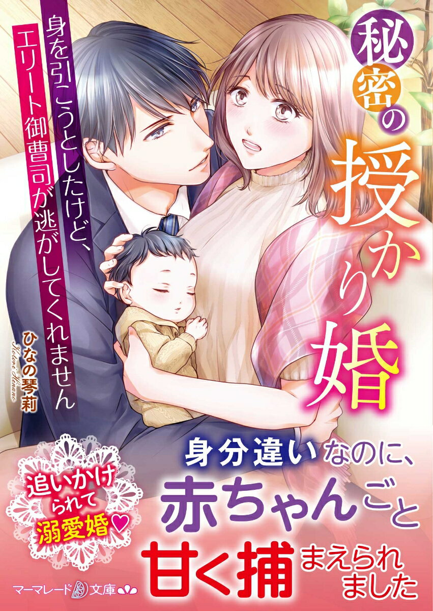 母が営むおにぎり屋で働くすずは、偶然知り合ったイケメン・真司と惹かれあい交際を始めたが、彼が大企業の御曹司だと知る。「何があっても俺が守り抜くから、信じてついてきて」彼の誠意は感じつつも、ある事情で身分差に慄くすずは、彼の子を身ごもったことに気づいて身を隠し出産。しかし真司は諦めず、すずと子どもを探しだし、求婚してきてー！？