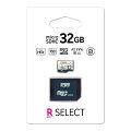 R SELECT microSDHC 32GB U1 V10 A2 w/adapter
