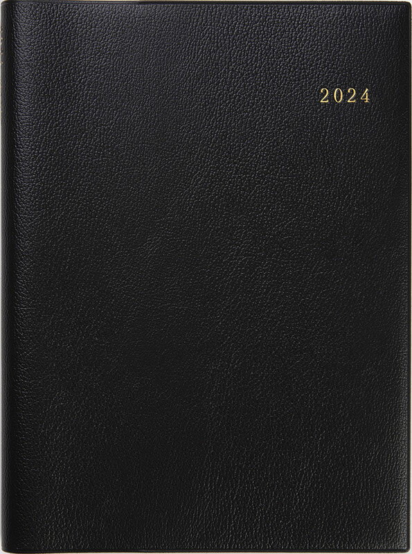 2024年　手帳　4月始まり　No.972　リングダイアリー （セパレート）　　[黒]高橋書店　　　ウィークリー