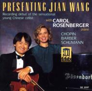 【輸入盤】Jian Wang(Vc)-chopin, Barber, Shcumann [ *チェロ・オムニバス* ]