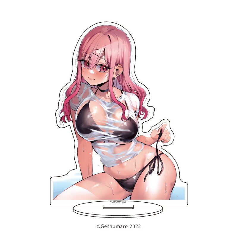 キャラアクリルフィギュア「ギャルゲーマーに褒められたい」01/鈴木莉音(公式イラスト)【グッズ】