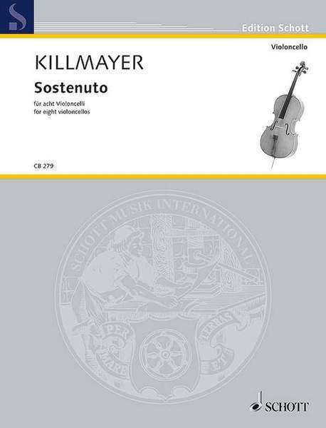 【輸入楽譜】キルマイヤー, Wilhelm: ソステヌート (8本のチェロのための編曲)/シュミット編曲: スコアとパート譜セット