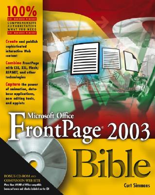 Microsoft Office FrontPage 2003 Bible [With CDROM]