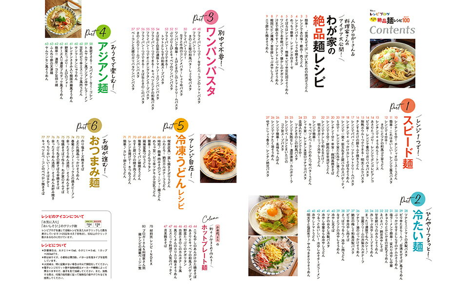 レシピブログ 大人気の絶品麺レシピBEST100 （TJMOOK）
