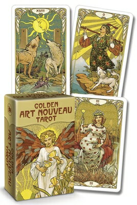 Golden Art Nouveau Tarot Mini